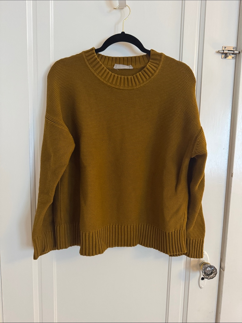 Everlane Mustard Crewneck Sweater - Women's